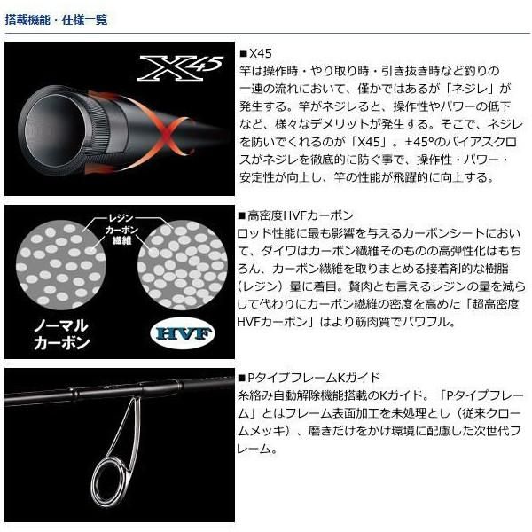 シーバスロッド ダイワ ソルティスト BS 66ML (D01) (O01