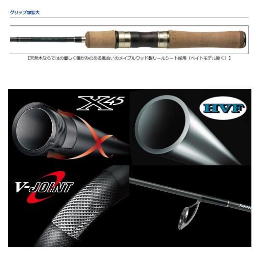 ダイワ シルバークリーク 55L-B / トラウトロッド (O01) (D01