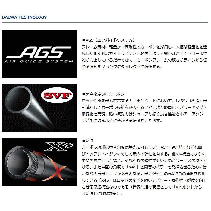 ダイワ シルバーウルフ AGS 722LXS (D01) (O01) 【本店特別価格】 ダイワ シルバーウルフ AGS 722LXS (D01) (O01) 【本店特別価格】