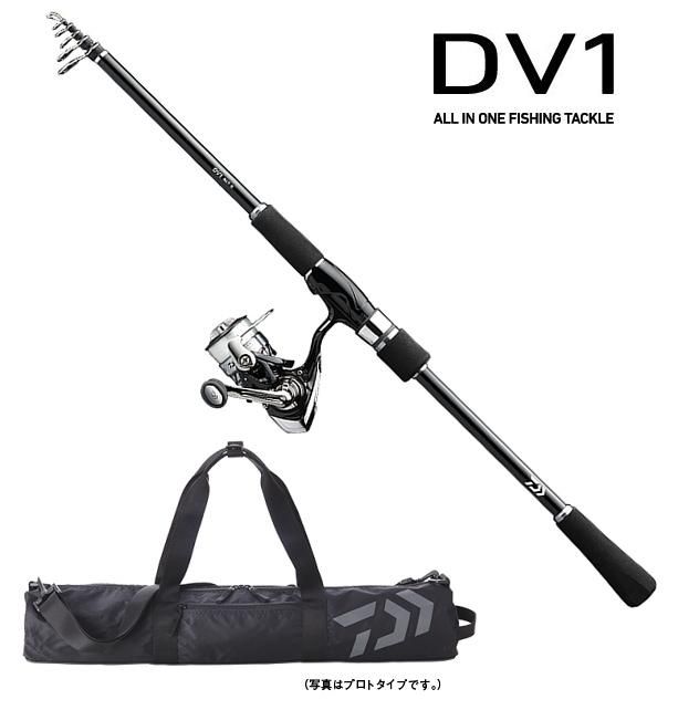 ダイワ　DV1 86T-S ロッドのみ　パックロッド　万能　ルアー　サビキ ポイント3倍) ダイワ DV1・V (ブラック) / ロッド・リール