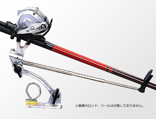 投げ竿 アルミニウム製 シルバー/ブラック INGRAM BLACK CHASER | (株)宇崎日新（NISSIN）| 磯・船・渓流