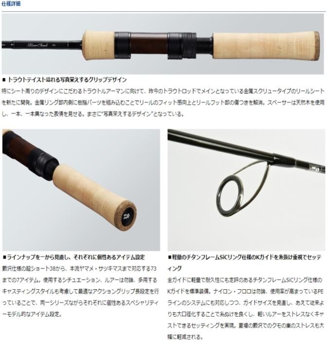 訳あり】ダイワ SC シルバークリーク ストリームトゥイッチャー