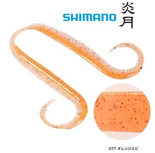 シマノ 炎月 集魚ネクタイ イカタコカーリー Ew 004n 07t オレンジエビ タイラバ 鯛ラバ O01 メール便可