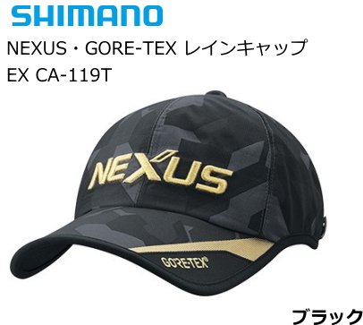 シマノ ネクサス(NEXUS)・ゴアテックス レインキャップ EX CA-119T ...