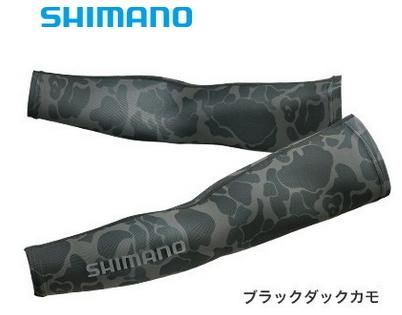 シマノ サン プロテクション アームカバー Ac 067q ブラックダックカモ Sサイズ S01 O01 メール便可