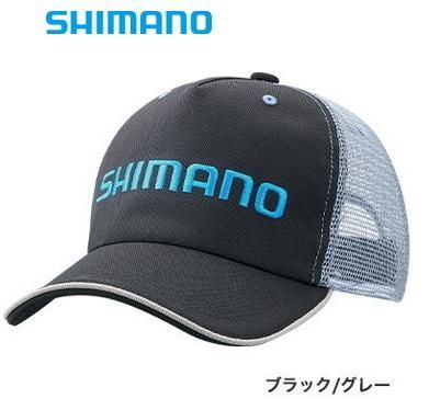 シマノ スタンダードメッシュキャップ Ca 042r ブラック グレー フリーサイズ 帽子 S01 O01