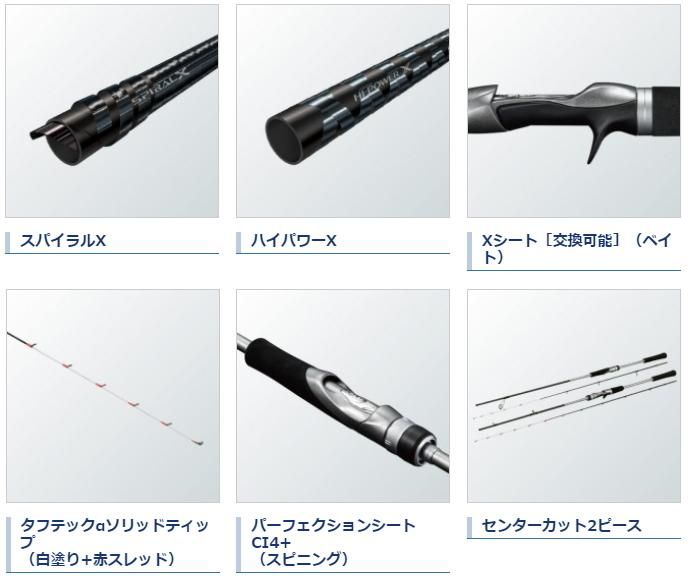 シマノ 20 クロスミッション S66ML-S (スピニングモデル) / 船竿