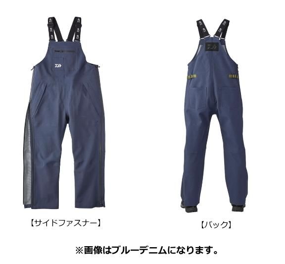 ダイワ レディース ストレッチ デニムサロペットレインパンツ DR