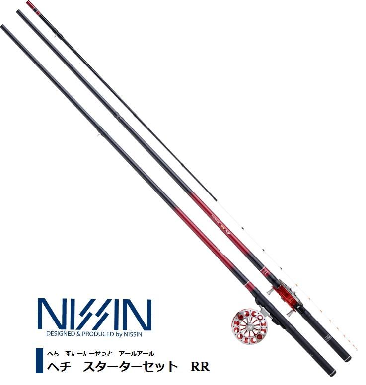 【未使用品】宇崎日新　ヘチスターターセット　ロッド＆リール　RR270 未使用品】宇崎日新 ヘチスターターセット ロッド＆リール RR270