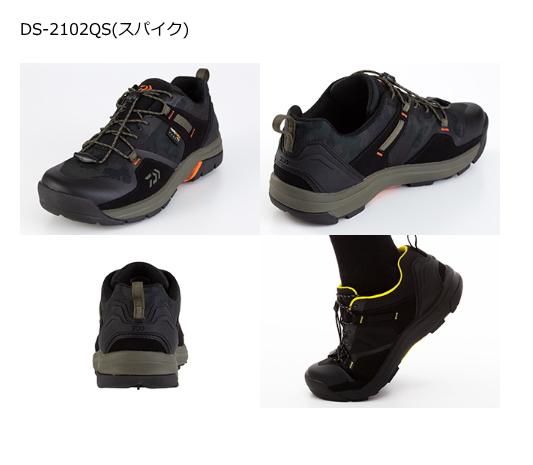 ダイワ フィッシングシューズ DS-2102QS(スパイク) グリーンカモ