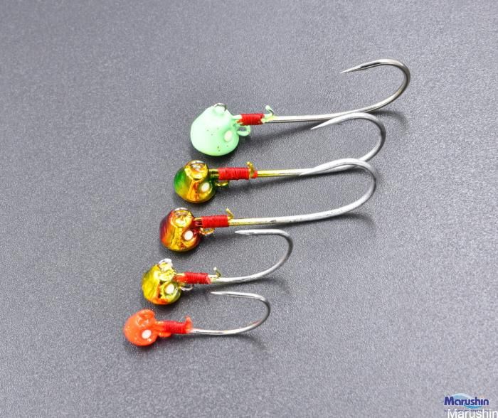 マルシン漁具 一つテンヤ ピッコロ ゴールド 0.5号 / 仕掛け (メール便