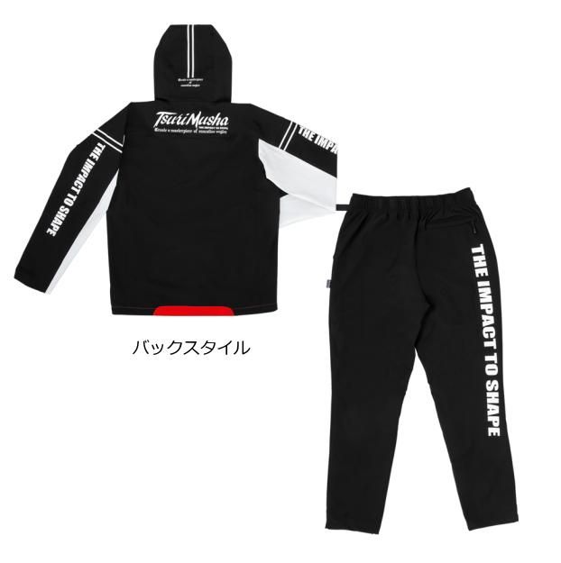 コンディシ 釣武者 A00602 BWSコンディショニングスーツ M ブラック