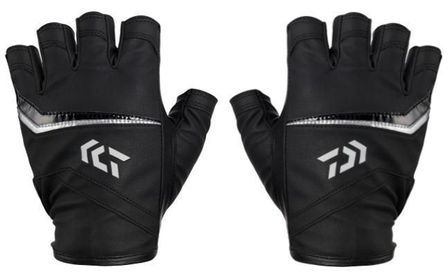 ダイワ グローブ レザーフィットグローブ 5本カット Dg 2321 ブラックブラック 2xl 3l サイズ メール便可 D01 O01 本店特別価格