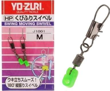 デュエル ヨーズリ くびふりスイベル Mサイズ ウキ用スイベル メール便可 O01 本店特別価格