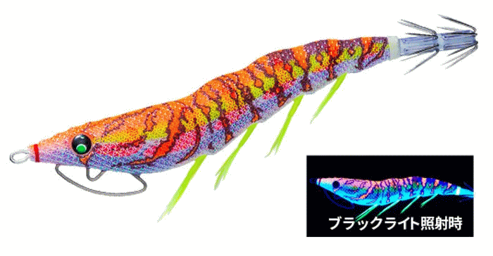 『廃盤品』 デュエル イージーキューキャストラトル ケイムラレッドオレンジ‼️ デュエル EZ-Q キャスト 喰わせラトル 3号 #KVRO ケイムラレッド