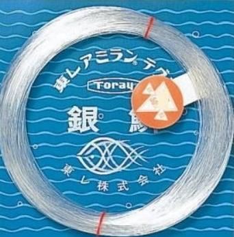 東レ 銀鱗 台紙付 50m 8号 (N) / ナイロン ライン ハリス (O01