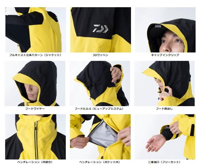 ダイワ ゴアテックス プロダクト レインスーツ DR-1221A