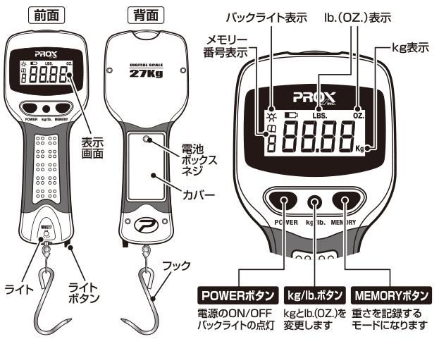 プロックス デジタルスケール27 PX905 グレー 【本店特別価格】 プロックス デジタルスケール27 PX905 グレー 【本店特別価格】