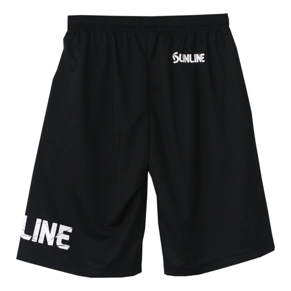 サンライン DRY ハーフパンツ SUW-15211 ブラック XL(LL)サイズ