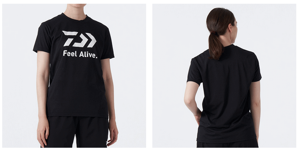 ダイワ ショートスリーブ Feel Alive.Tシャツ DE-9522