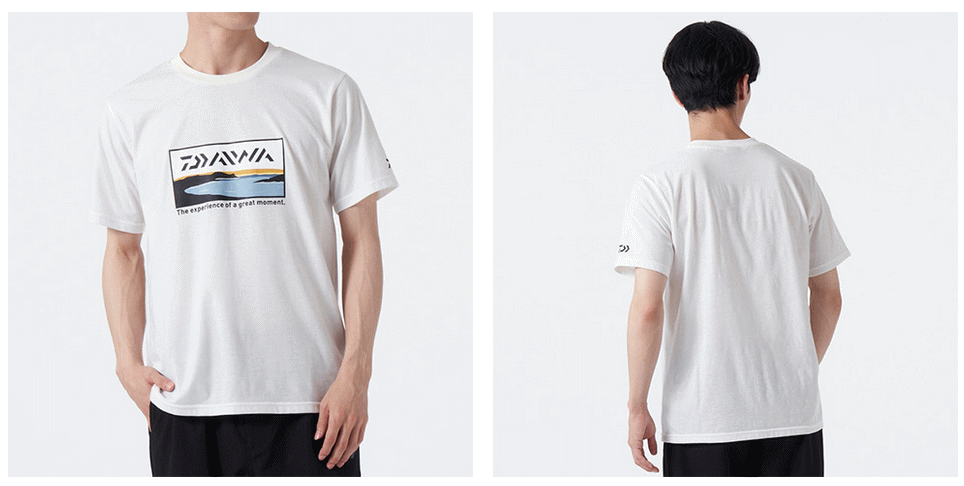 楽天市場】ダイワ グラフィックTシャツ サーフ DE-6522 サックス