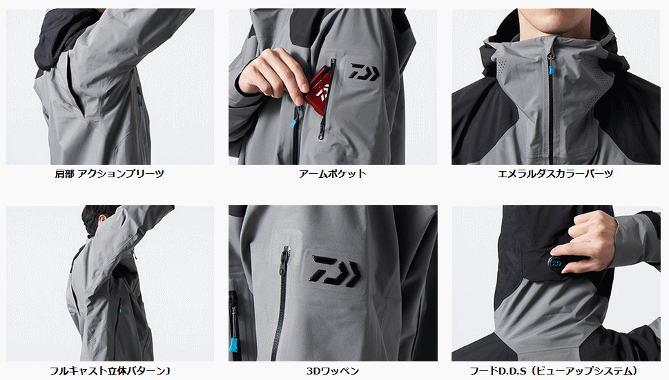 Amazon.co.jp: ダイワ(DAIWA) ゴアテックス パックライト(R) EG