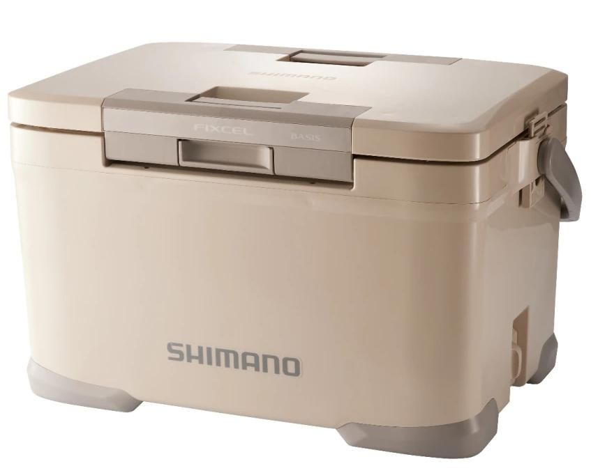 シマノ フィクセル ベイシス 30l Nf 330v ベージュ クーラーボックス S01 O01 Sp 釣具通販 釣人館ますだ本店 がまかつ ダイワ シマノ オリムピック 特約店