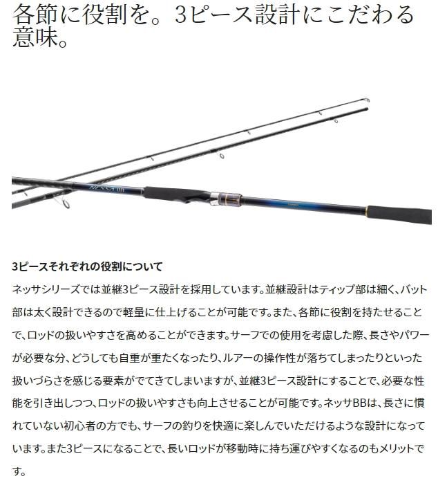 シマノ　22ネッサBB S108M+ 1回使用美品 22ネッサBBを徹底解説！注目インプレや評価も紹介！ | タックル