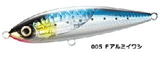 シマノ オシア ヘッドディップ 175F フラッシュブースト  XU-T17T #005 Ｆアルミイワシ / ルアー (S01) (O01)