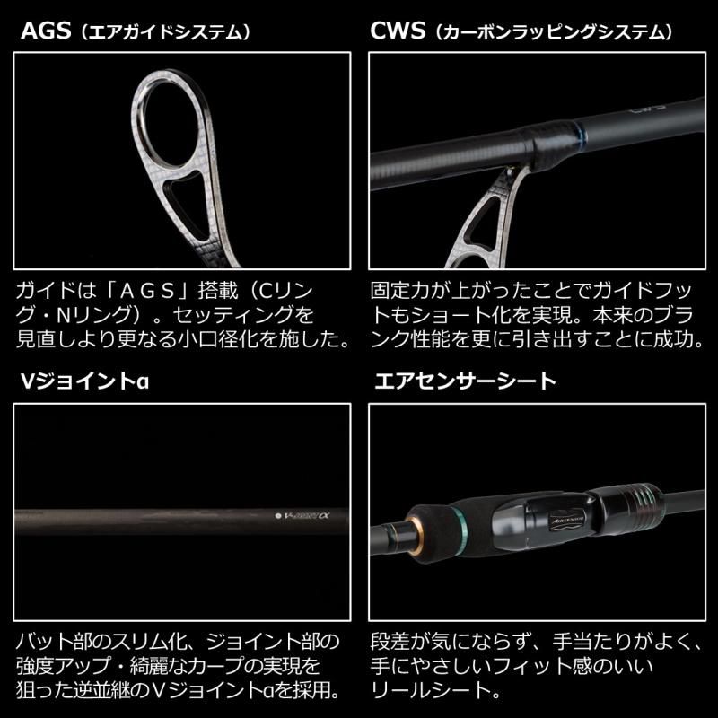 エギングロッド STOIST ST 82ML-5 DAIWA（釣り） ダイワ エメラルダス STOIST ST 82ML-5 (2023年