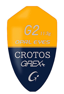 グレックスプラス GREX+ CROTOS クロトス イエロー G2 / ウキ (O01) (メール便可) 【本店特別価格】