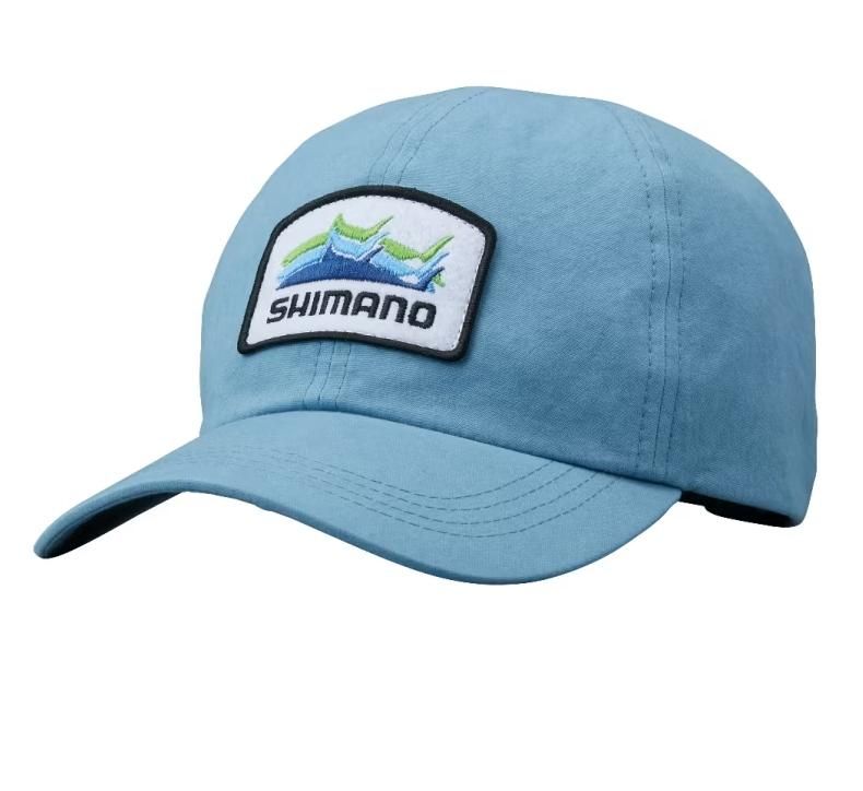 SHIMANO LIMITED PRO 帽子 ホワイト/ブルー シマノ 撥水キャップ CA-024S ホワイト キングサイズ / 帽子