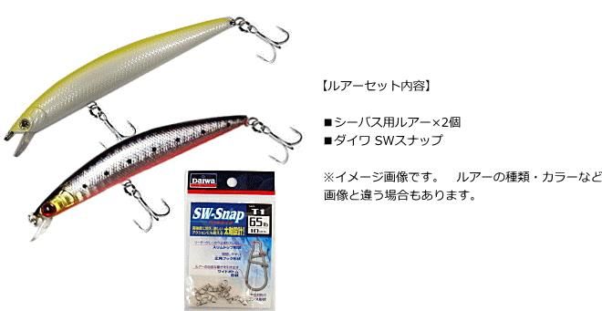 厳選 シーバス セット / ロッド+リール+ルアー他 釣場に直行!5 厳選 シーバス セット / ロッド+リール+ルアー他 釣場に直行!5