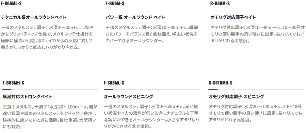 シマノ 23 セフィア BB メタルスッテ F-B66M-S (ベイトモデル シマノ 23 セフィア BB メタルスッテ F-B66M-S (ベイトモデル