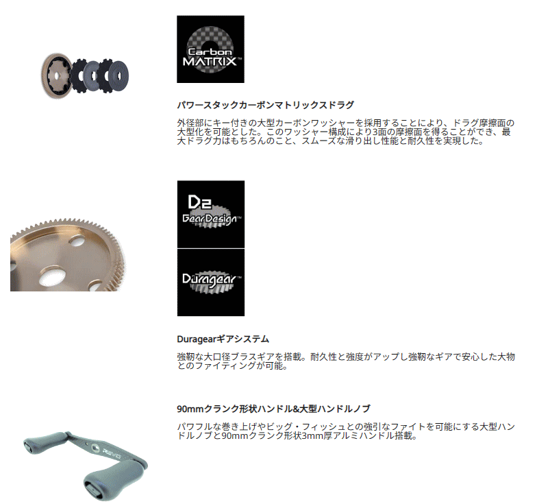 アブ ガルシア レボ5 SX-L (REVO5 SX-L) (左ハンドル) / ベイト