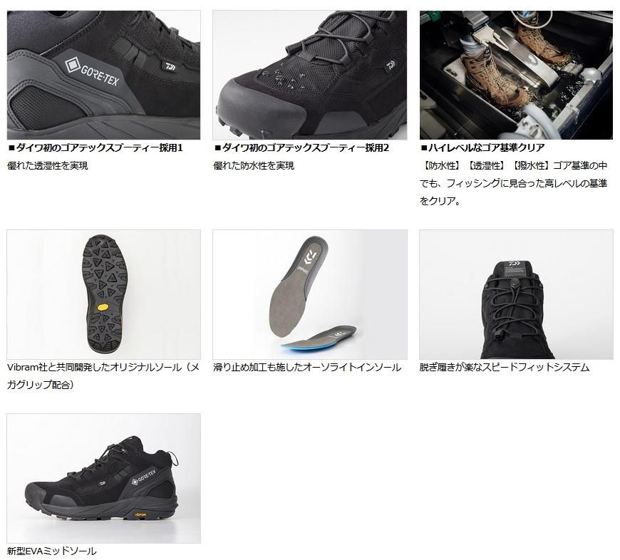 フレワ DS-2301G（ラジアルソール） FOGLER GORE-TEX ミッドカット(フット