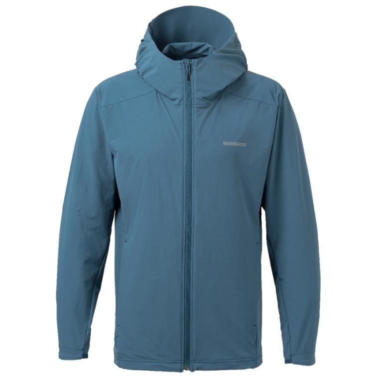 シマノ テックフーディー WJ-020W ブルーグリーン WMサイズ