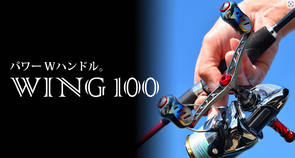 メガテック リブレ 3836 WD100-FIS2-TIR ウイング100 Finoノブ