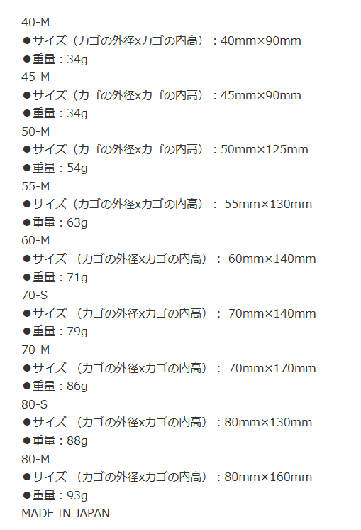 楽天市場】Wキャップカゴ 60-M 錆びにくいステンレス製カゴ 船