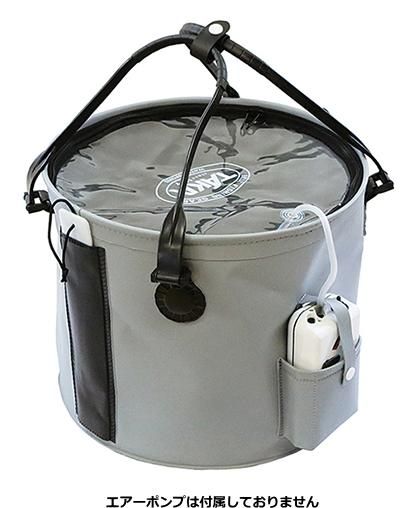 タカ産業 203-丸 活アジ ブクバケツ 40cm / 活かしバッカン
