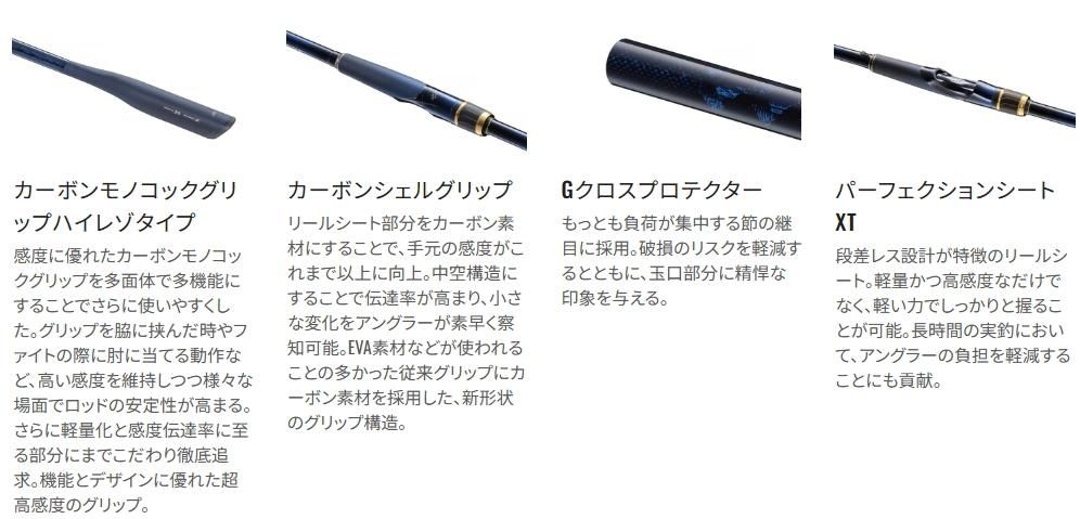 シマノ 23 ネッサ リミテッド S110MH+ / ルアーロッド (SP シマノ 23 ネッサ リミテッド S110MH+ / ルアーロッド (SP