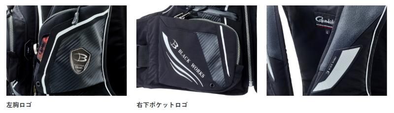 がまかつ フローティングベスト GM-2193 ブラックワークス LL がまかつ フローティングベスト GM-2193 ブラックワークス LL
