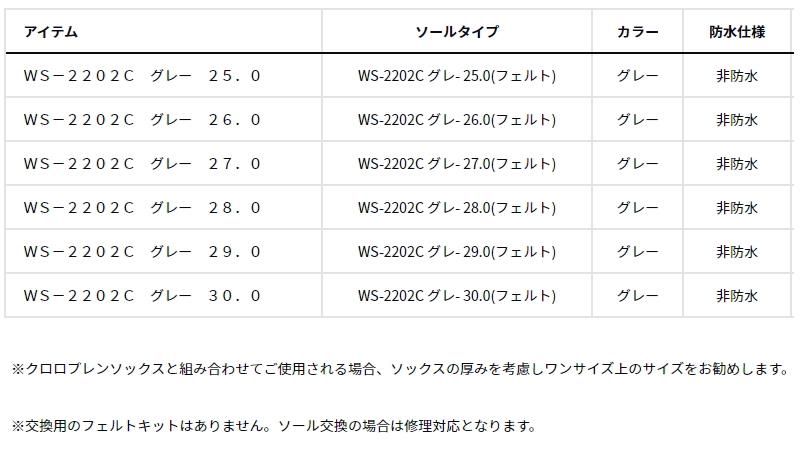 楽天市場】ダイワ WS-2202C ウェーディングシューズ (フェルト