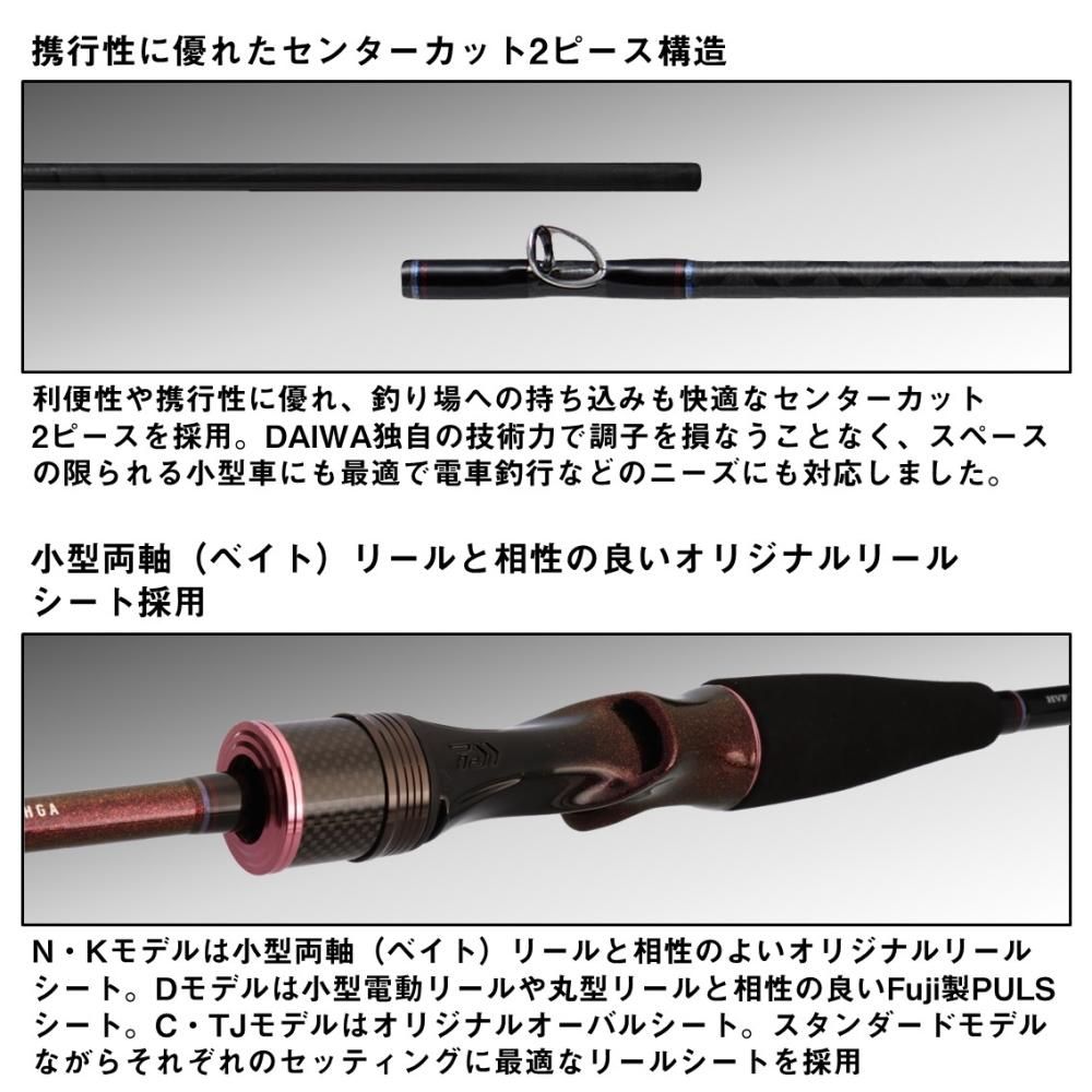 Daiwa N69MB-S タイラバ 新奇 ロッド Type N