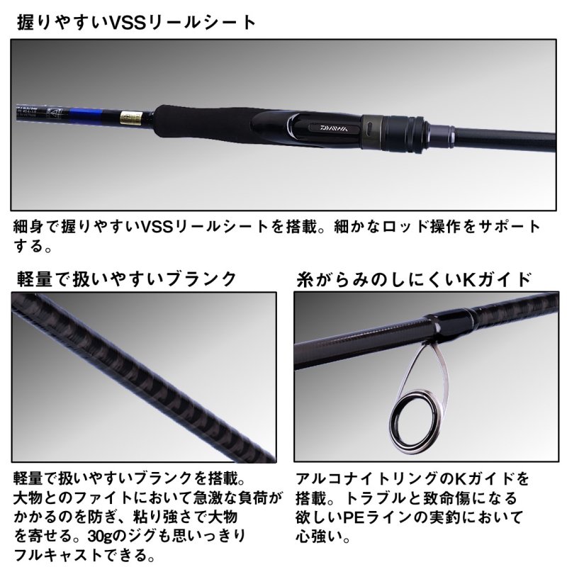 ダイワ ドラッガー X SLSJ 93M-S / ショアジギングロッド daiwa 釣具 【本店特別価格】 - 釣人館ますだ本店