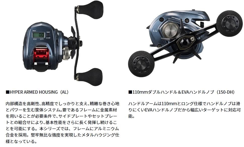 ダイワ ライトゲーム RX IC 150 右ハンドル / ベイトリール ダイワ ライトゲーム RX IC 150 右ハンドル / ベイトリール