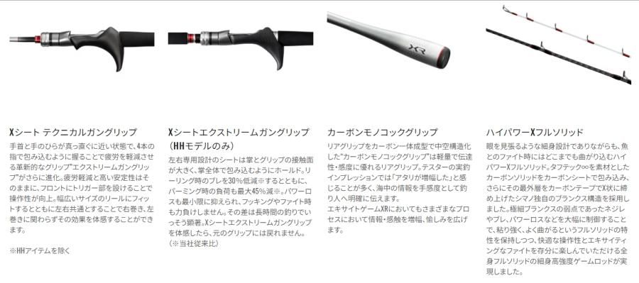 シマノ 24 エキサイトゲーム XR 73MH195 / 船竿 shimano 【本店