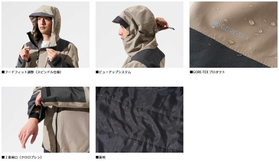 最終値下げ　ダイワ　タフレインジャケット DR-1324J Mサイズ ダイワ レインウェア DR-1324J GORE-TEX タフレインジャケット