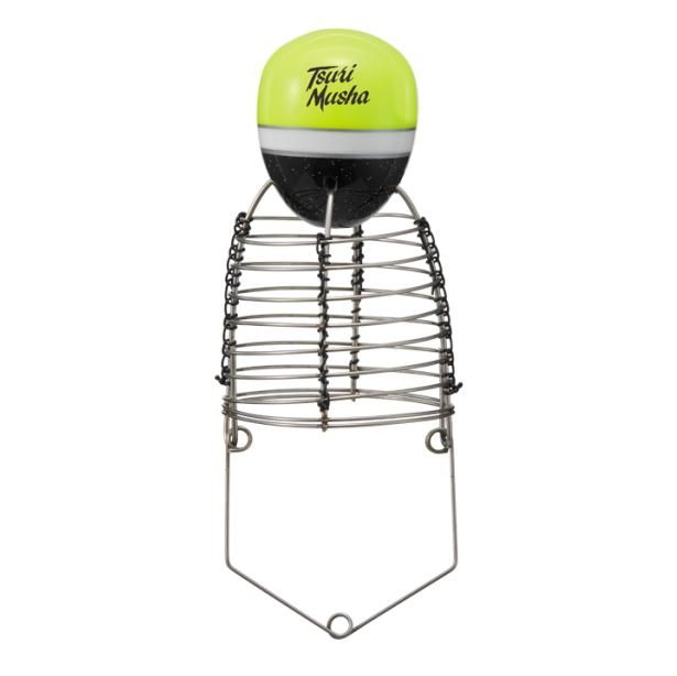 釣武者 フカセ飛びカゴ urala Sサイズ イエロー / 釣具 【本店特別価格