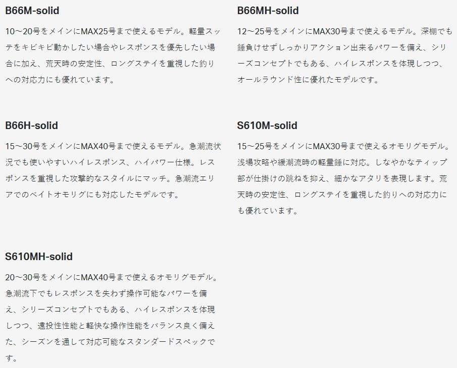 がまかつ ラグゼ スピードメタル SS B66H-solid (ベイト) / イカ